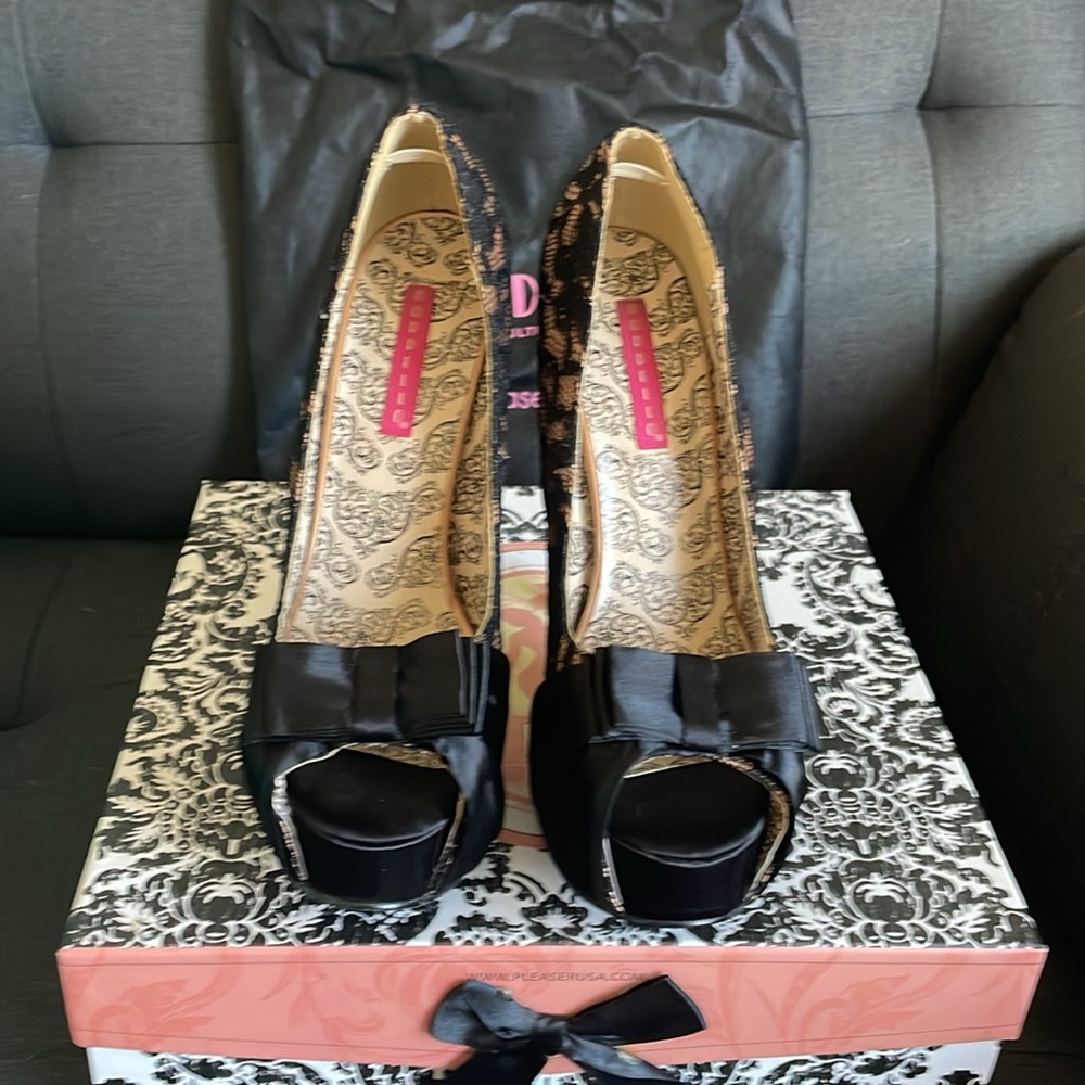 Pleaser Bordello Stilettos - Picture 2 of 5